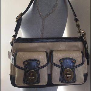 Vintage COACH LEGACY 65th anniversary shoulder bag purse